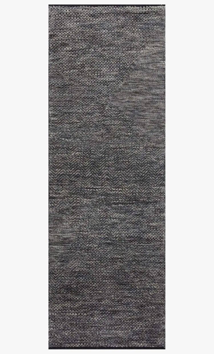 Collins COI-01 Charcoal/Denim Rug - Rug & Home