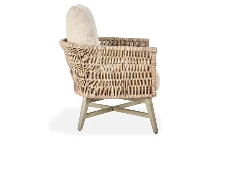 Collins Outdoor Accent Chair Natural/Sand