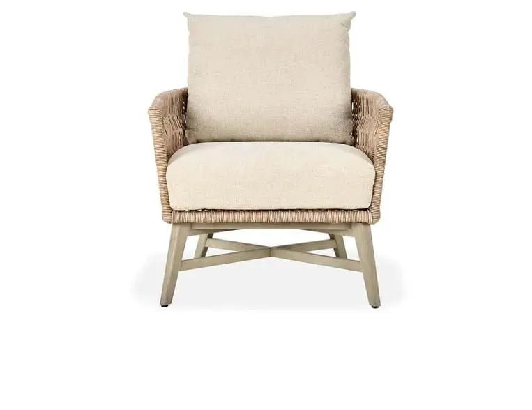 Collins Outdoor Accent Chair Natural/Sand