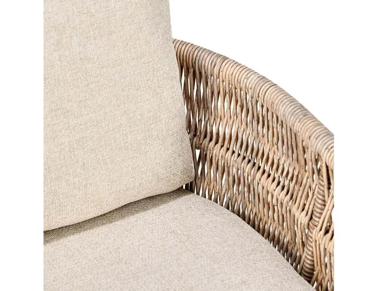 Collins Outdoor Accent Chair Natural/Sand