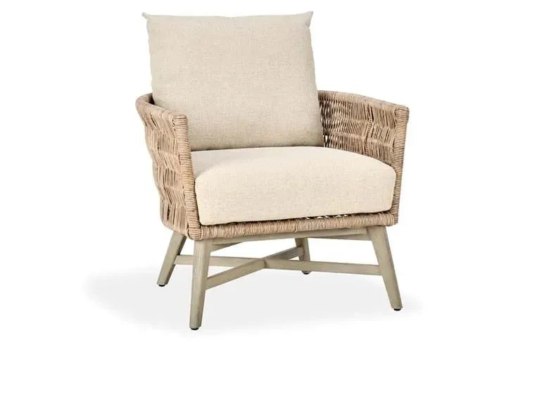 Collins Outdoor Accent Chair Natural/Sand