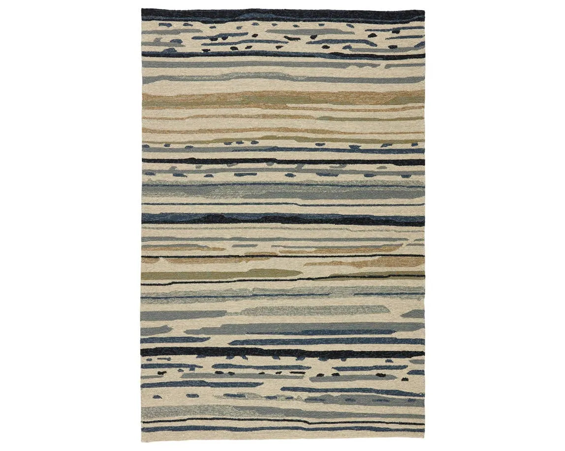 Colours CO08 Sketchy Lines Classic Gray Rug - Rug & Home