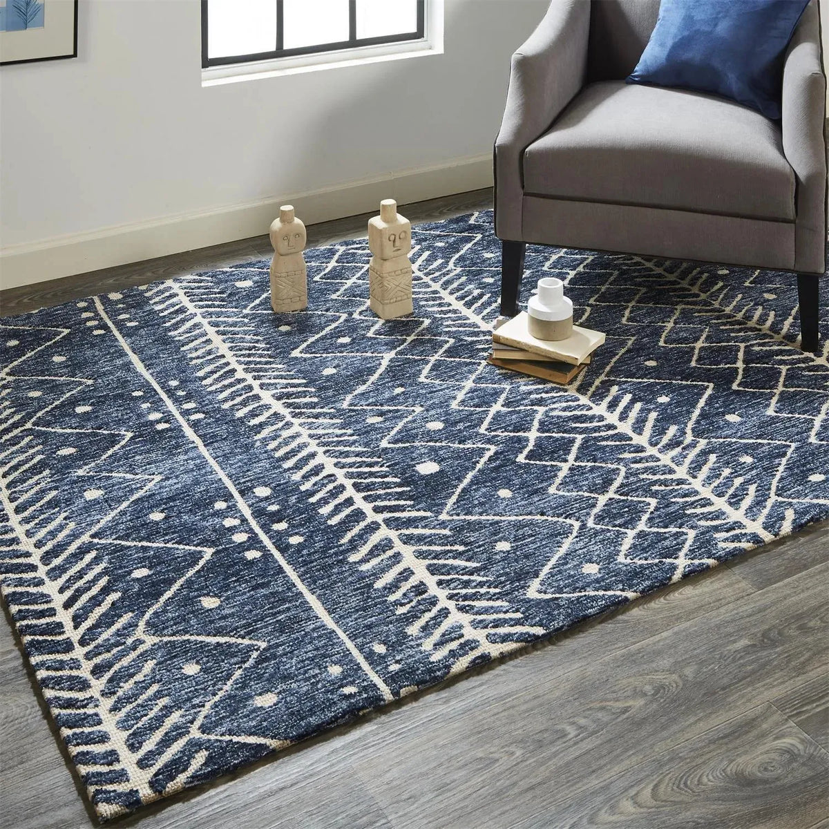 Colton 8318F Blue/Beige Rug