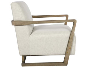 Conley Accent Chair Pearl White - Rug & Home