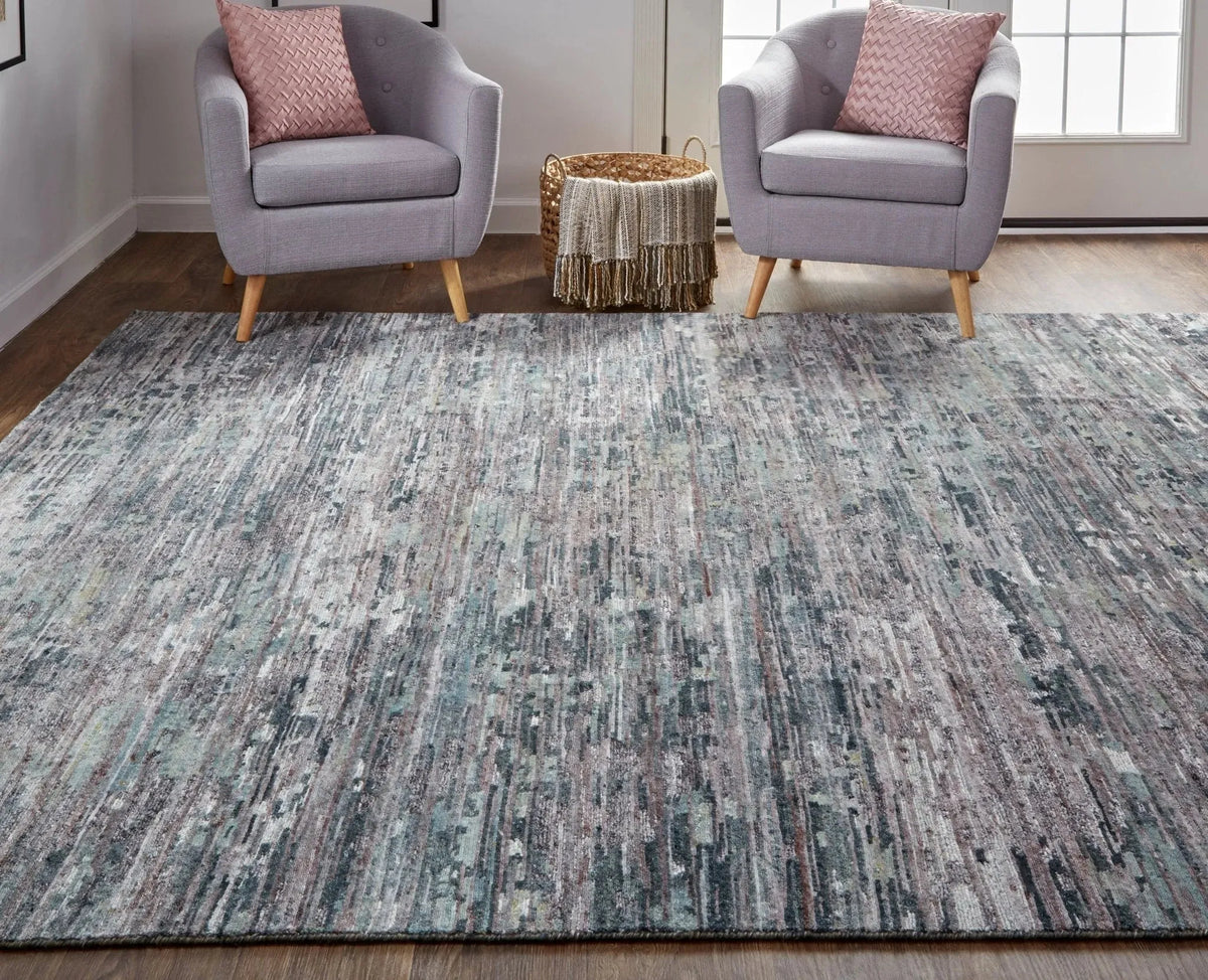 Conroe CRO6823F Blue/Gray Rug