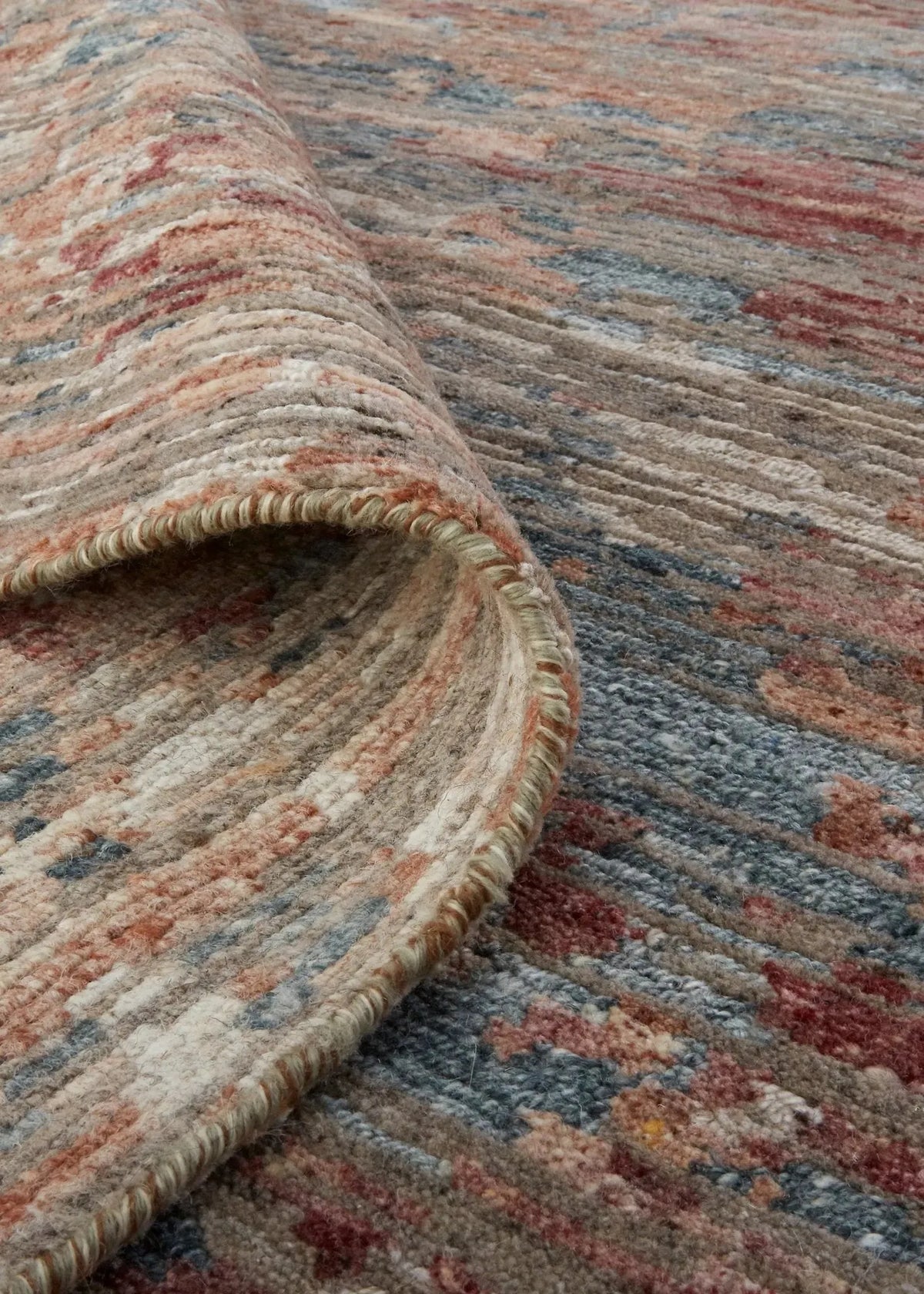 Conroe CRO6827F Red/Blue Rug