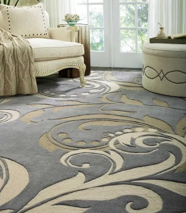Contour CON09 Silver Rug