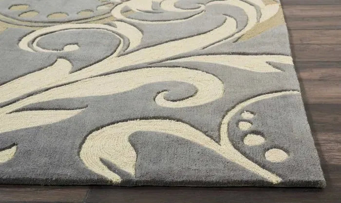 Contour CON09 Silver Rug