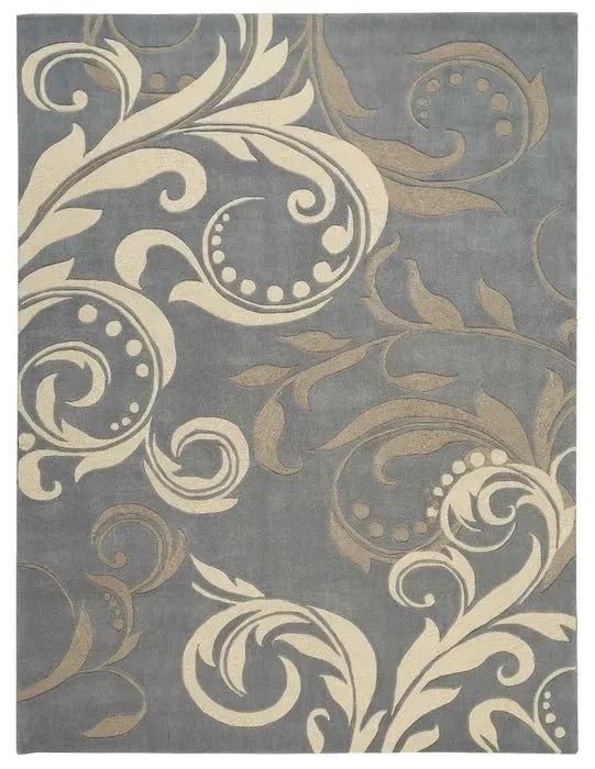 Contour CON09 Silver Rug