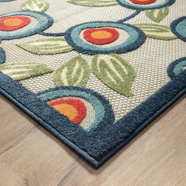 Copa Cabana 81812GRN Green Rug - Rug & Home