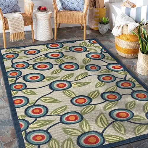 Copa Cabana 81812GRN Green Rug - Rug & Home