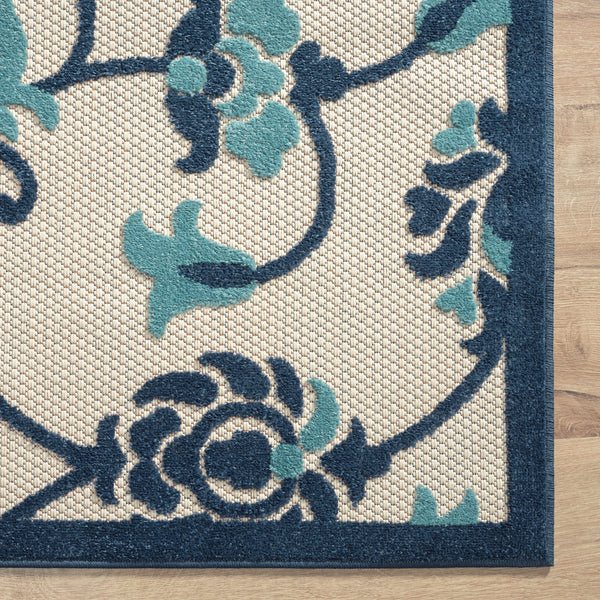 Copa Cabana 81813BLU Blue Rug - Rug & Home