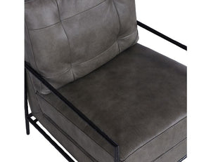 Corbin Accent Chair - Stationary Landscape Leather, The Captain - Rug & Home