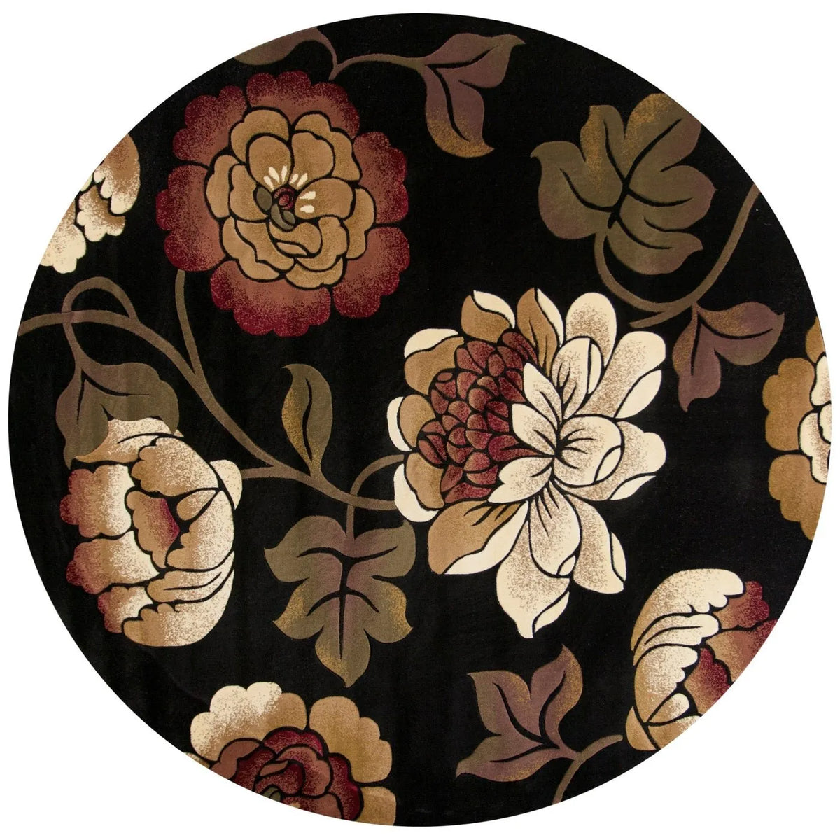 Corinthian 5351 Bella Black Rug - Rug & Home