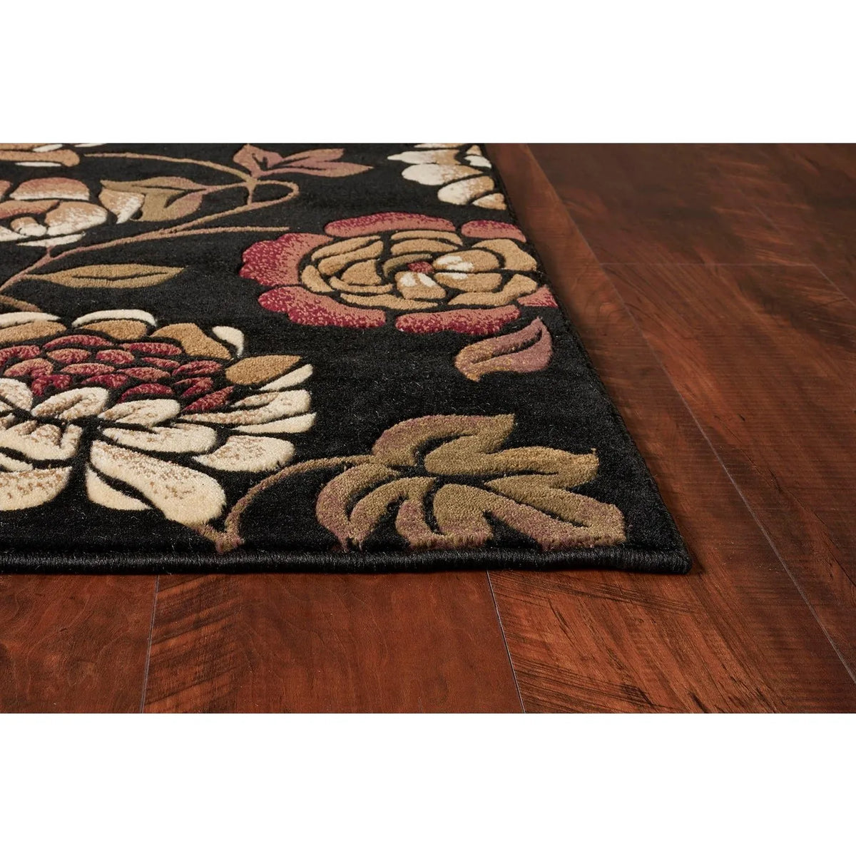 Corinthian 5351 Bella Black Rug - Rug & Home