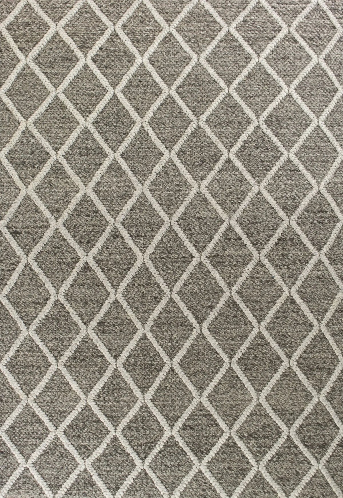 Cortico 6162 Diamonds Dark Grey Rug