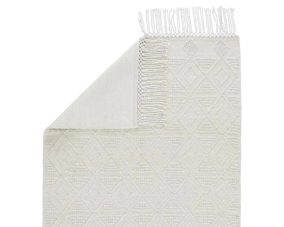 Cosette COE03 Bright White Rug