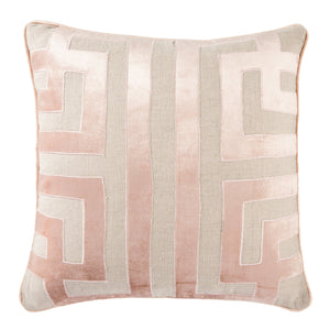 Cosmic By Nikki Chu Cnk07 Ordella Beige/Pink Pillow - Rug & Home