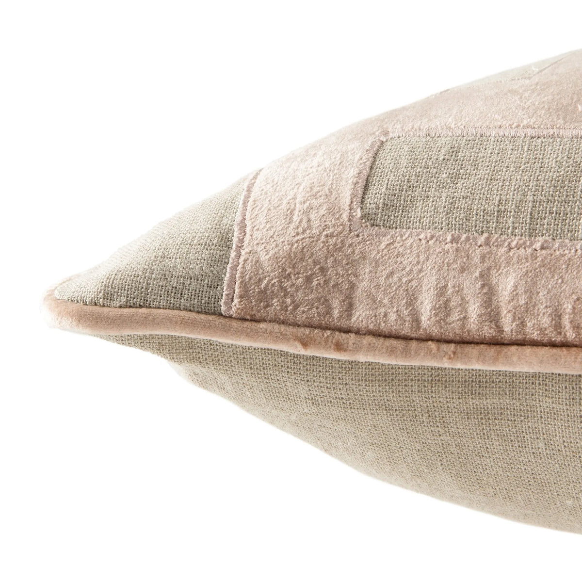 Cosmic By Nikki Chu Cnk07 Ordella Beige/Pink Pillow - Rug & Home