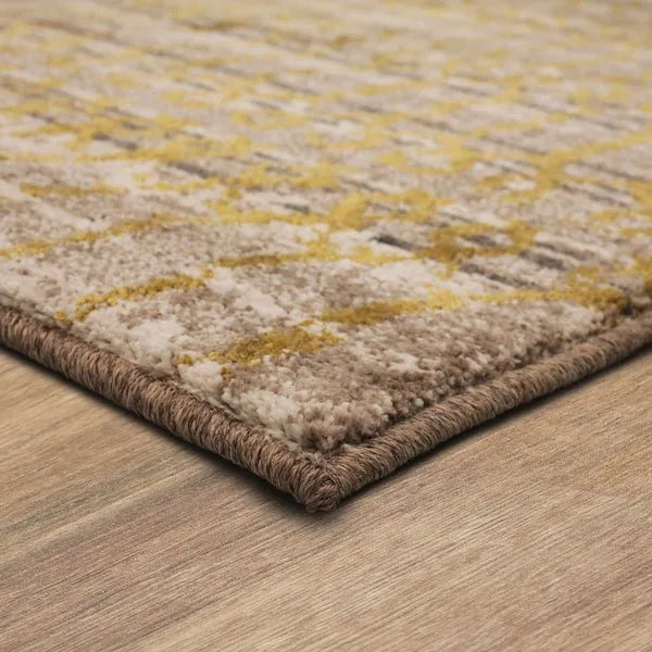 Cosmopolitan Flirt by Patina Vie Brushed Gold 91219 20047 Rug - Rug & Home