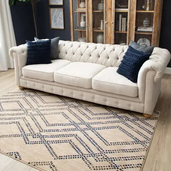 Cosmopolitan French Affair Ink Blue by Patina Vie 91220 50139 Rug