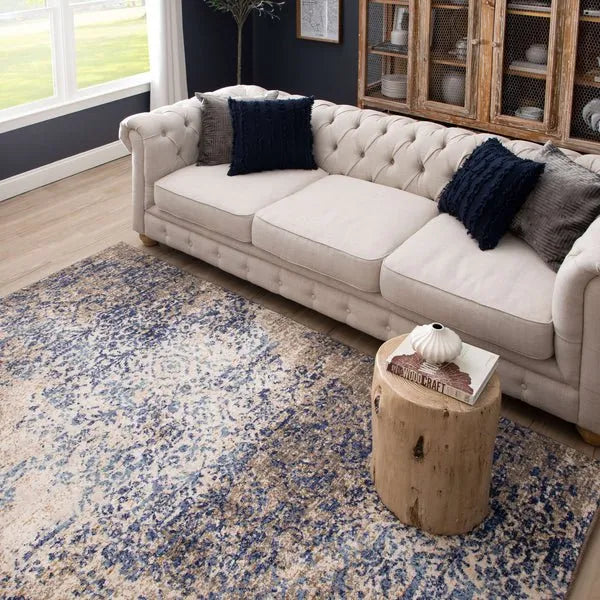 Cosmopolitan Nirvana by Virginia Langley Indigo 90953 50134 Rug - Rug & Home