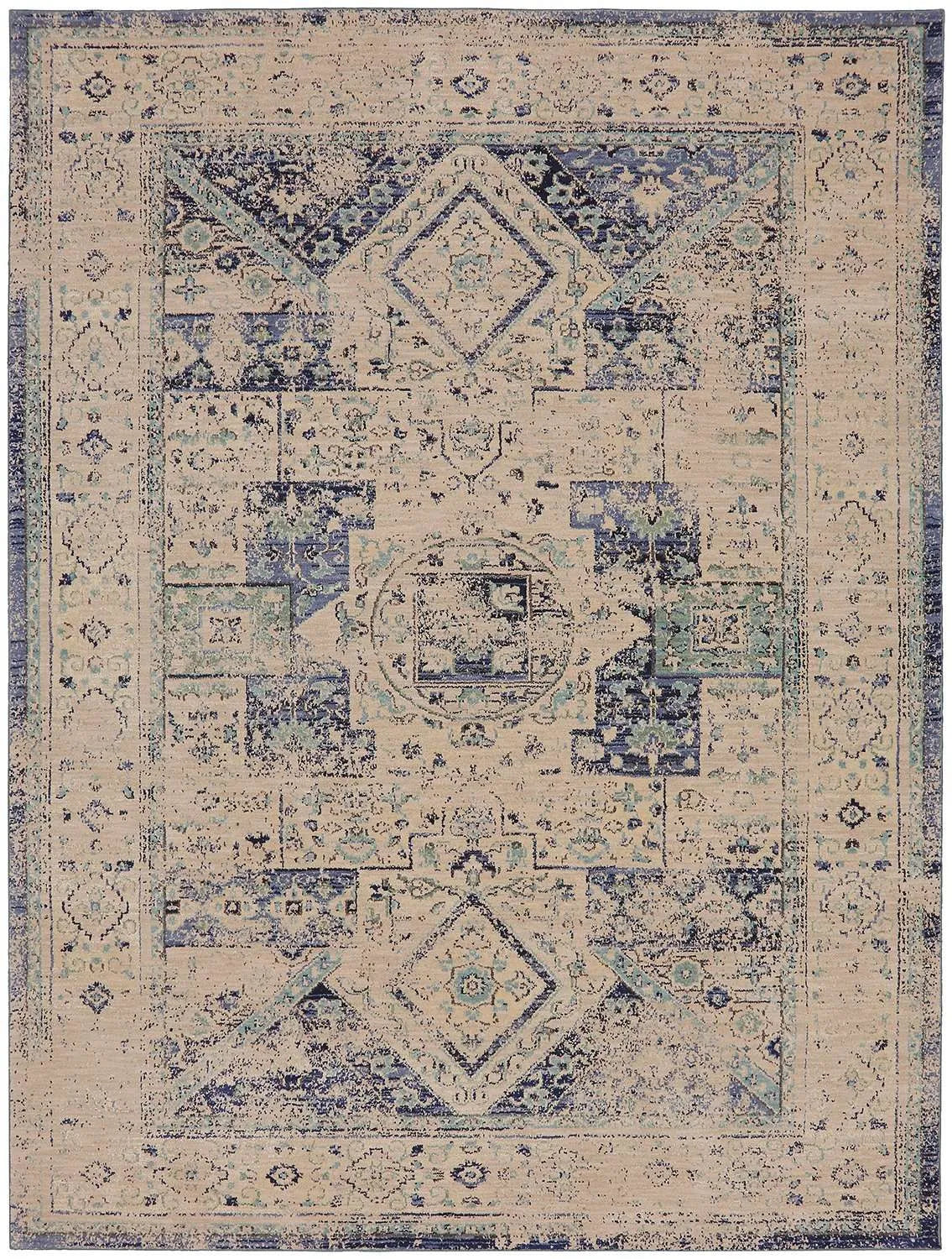 Cosmopolitan Santee Indigo 90960 50134 Rug - Rug & Home