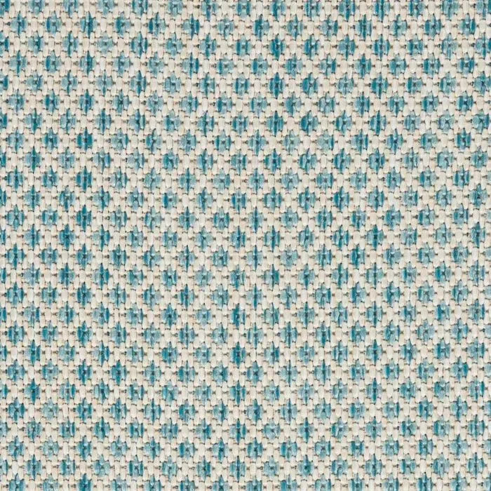 Courtyard COU01 Ivory/Aqua Rug - Rug & Home