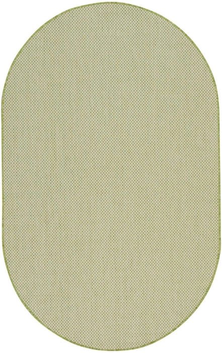 Courtyard COU01 Ivory/Green Rug - Rug & Home