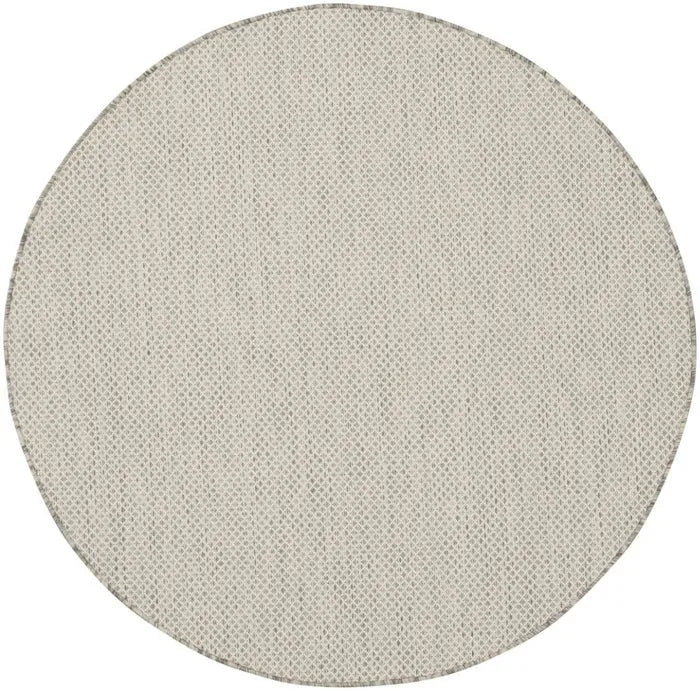 Courtyard COU01 Ivory/Silver Rug - Rug & Home