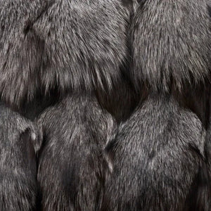 Couture Fur F7108 Dark Grey Pillow - Rug & Home