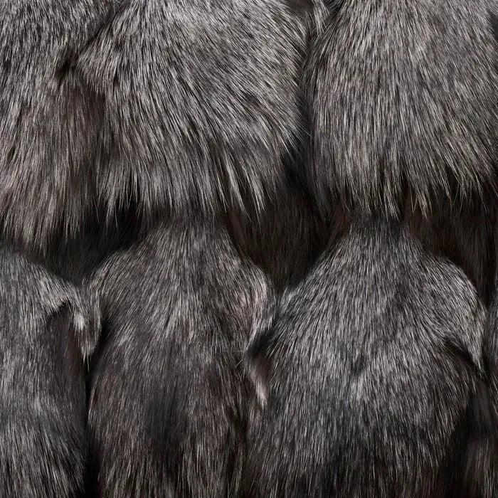 Couture Fur F7108 Dark Grey Throw Blanket