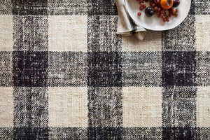 Crew by Magnolia Home CRE-02 Black/Natural Rug - Rug & Home
