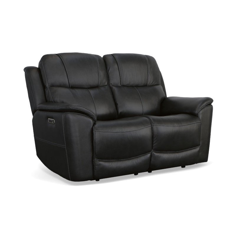 Crew Power Reclining Loveseat with Power Headrests and Lumbar - Rug & Home