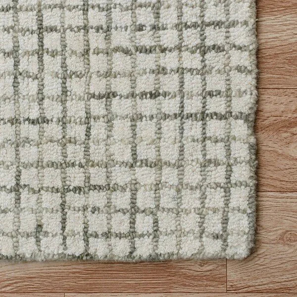 Criss Cross LR81296 Silver Ivory Rug - Rug & Home