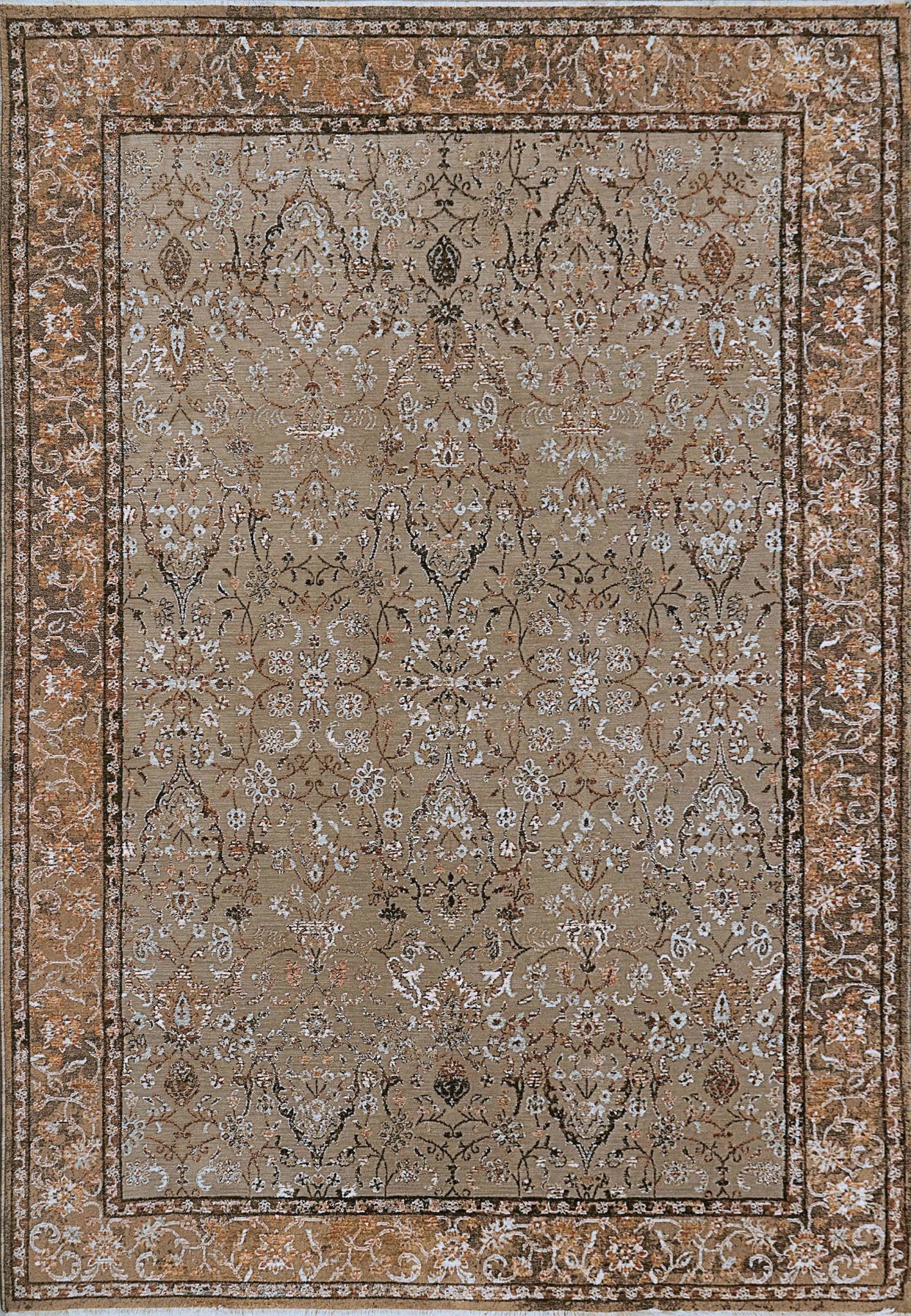 Cullen 5705 800 Taupe/Brown Rug - Rug & Home