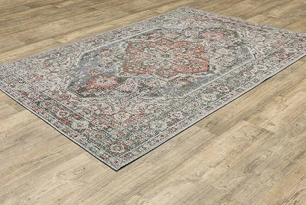 Cyprus 429Q Grey Rug - Rug & Home