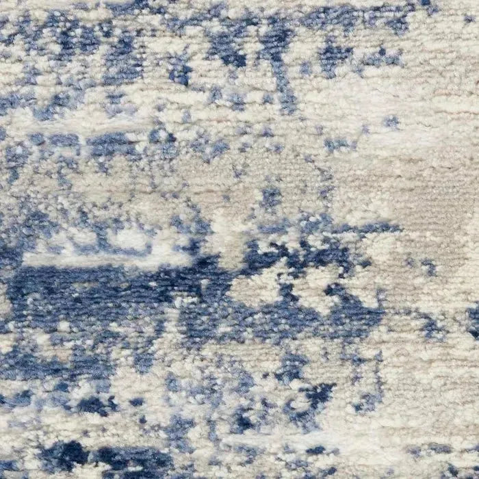 Cyrus CYR04 Ivory/Navy Rug