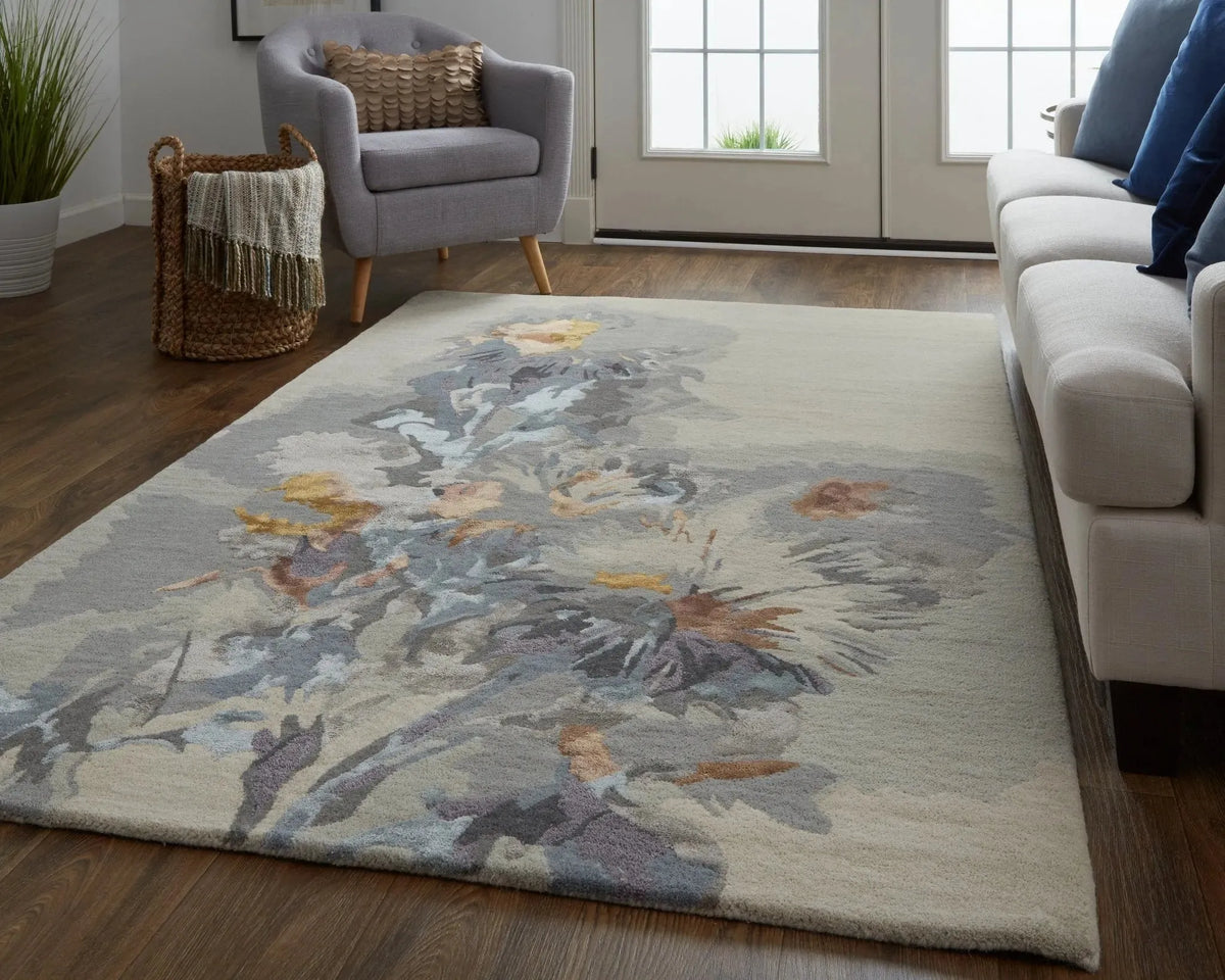 Dafney DFY8866F Grey/Blue Rug
