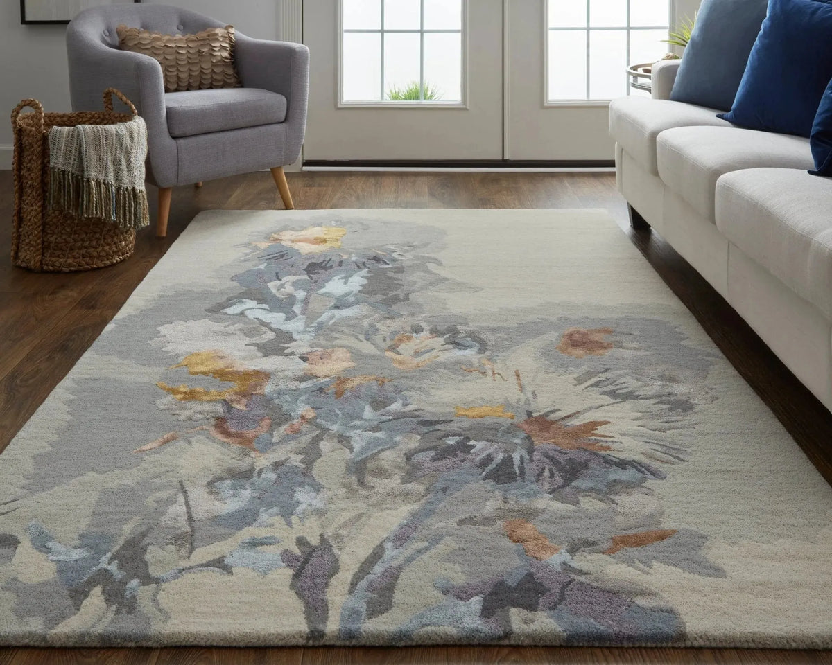 Dafney DFY8866F Grey/Blue Rug