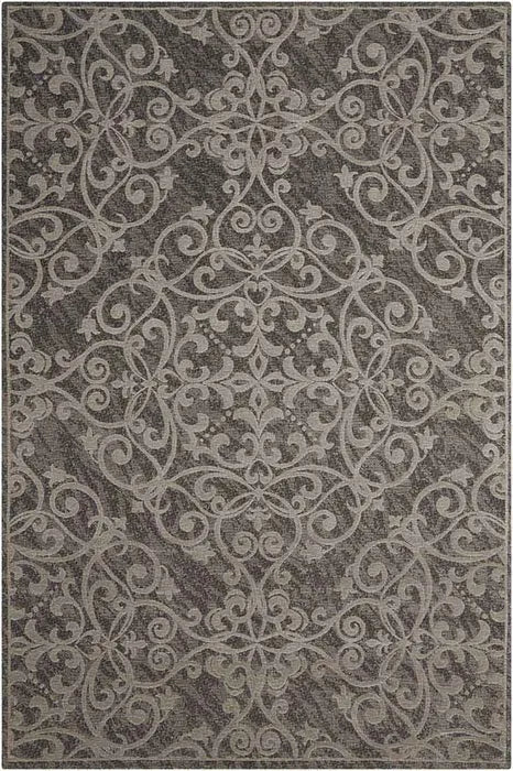 Damask DAS01 Grey Rug - Rug & Home