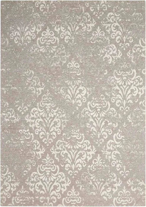 Damask DAS03 Ivory/Grey Rug