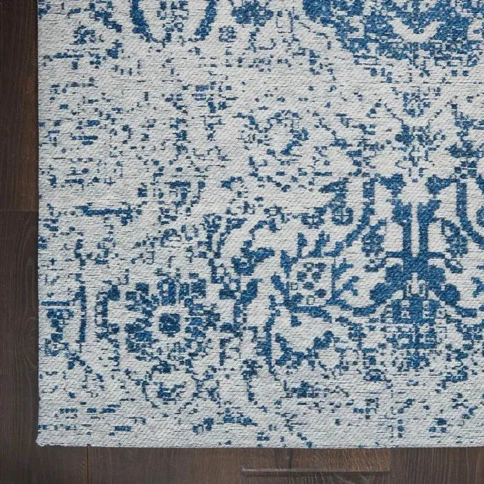Damask DAS06 Blue Rug