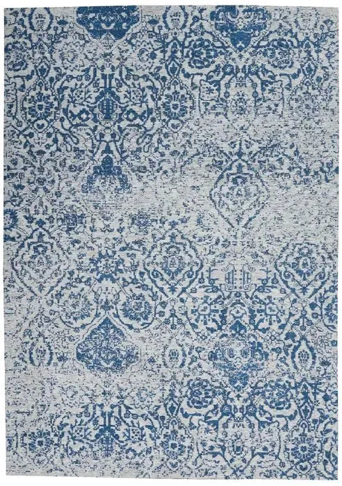 Damask DAS06 Blue Rug