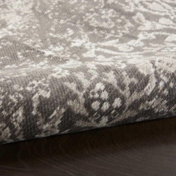 Damask DAS06 Dark Grey Rug - Rug & Home