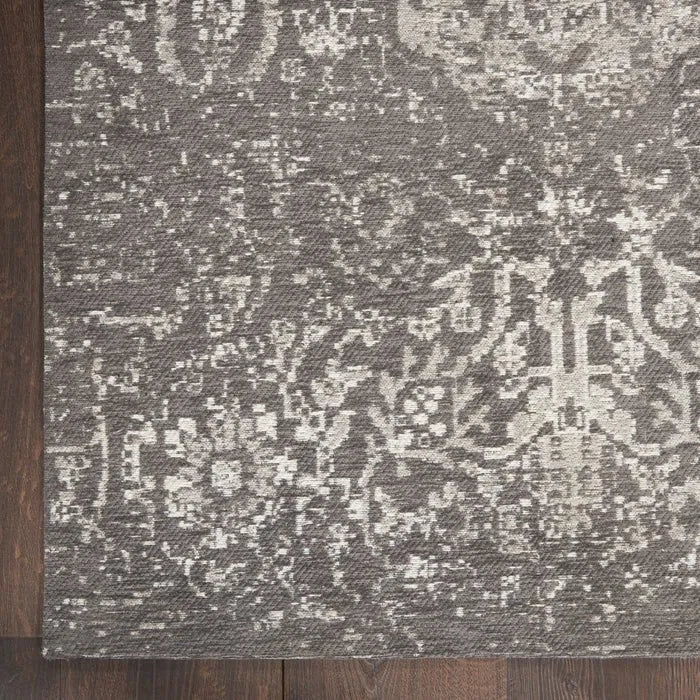 Damask DAS06 Dark Grey Rug - Rug & Home