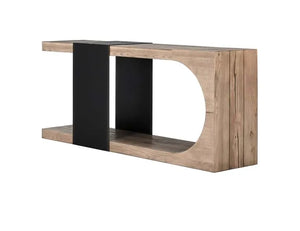 Danica Console Table Natural - Rug & Home