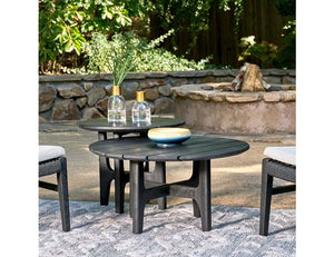 Dawn 31.5" Outdoor Round Coffee - Rug & Home