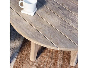 Dawn 31.5" Outdoor Round Coffee - Rug & Home