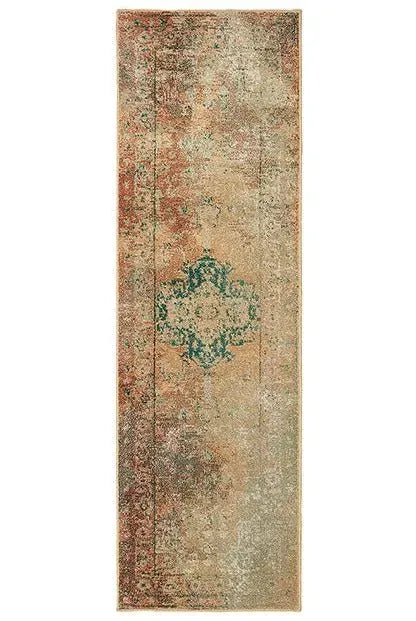 Dawson 8324A Rust/ Gold Rug